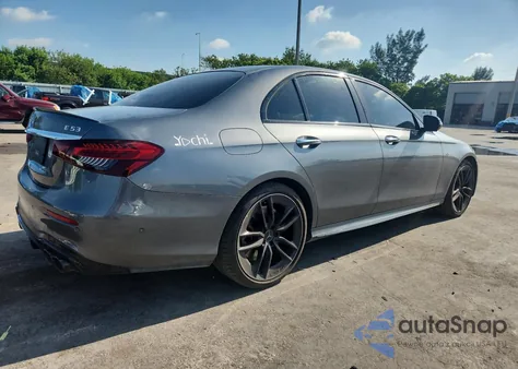 2023 Mercedes-Benz E Amg 53 4Matic from USA, damaged, VIN NOVINPLATE